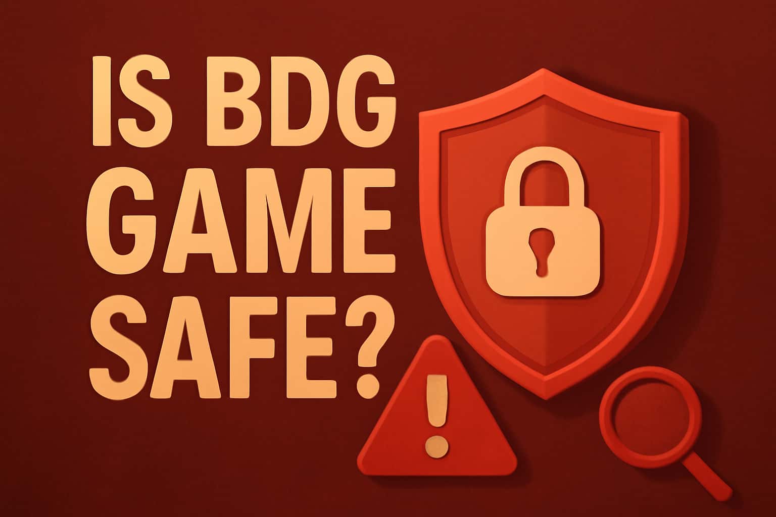 A visual representation of BDG Game safety features.