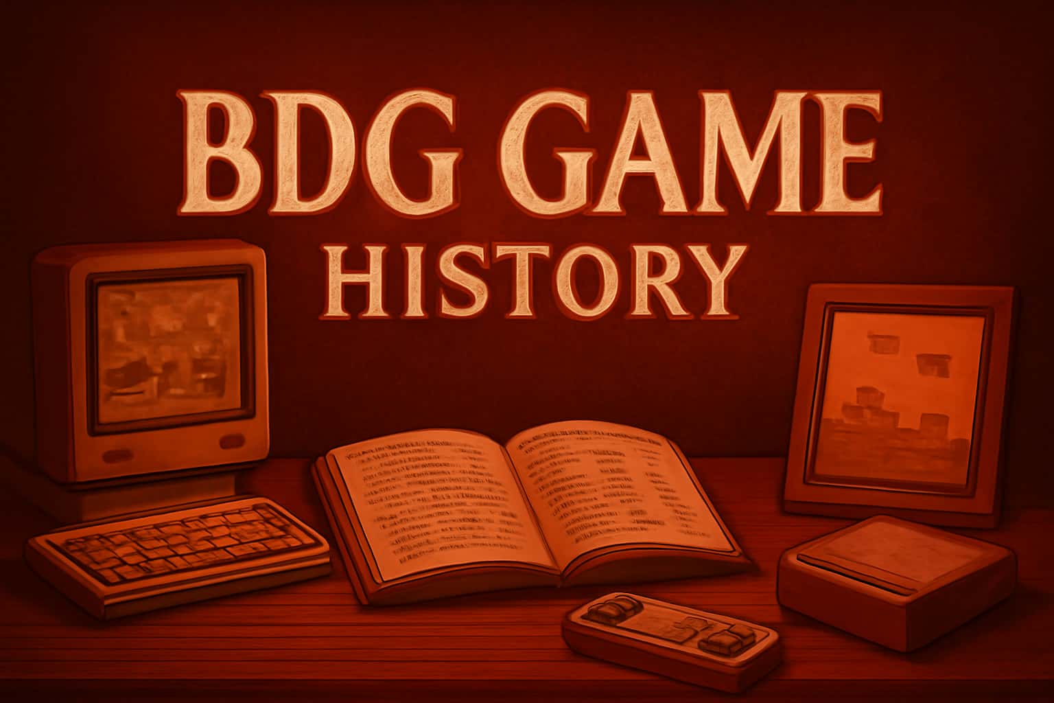 A visual representation depicting the history of BDG Game.