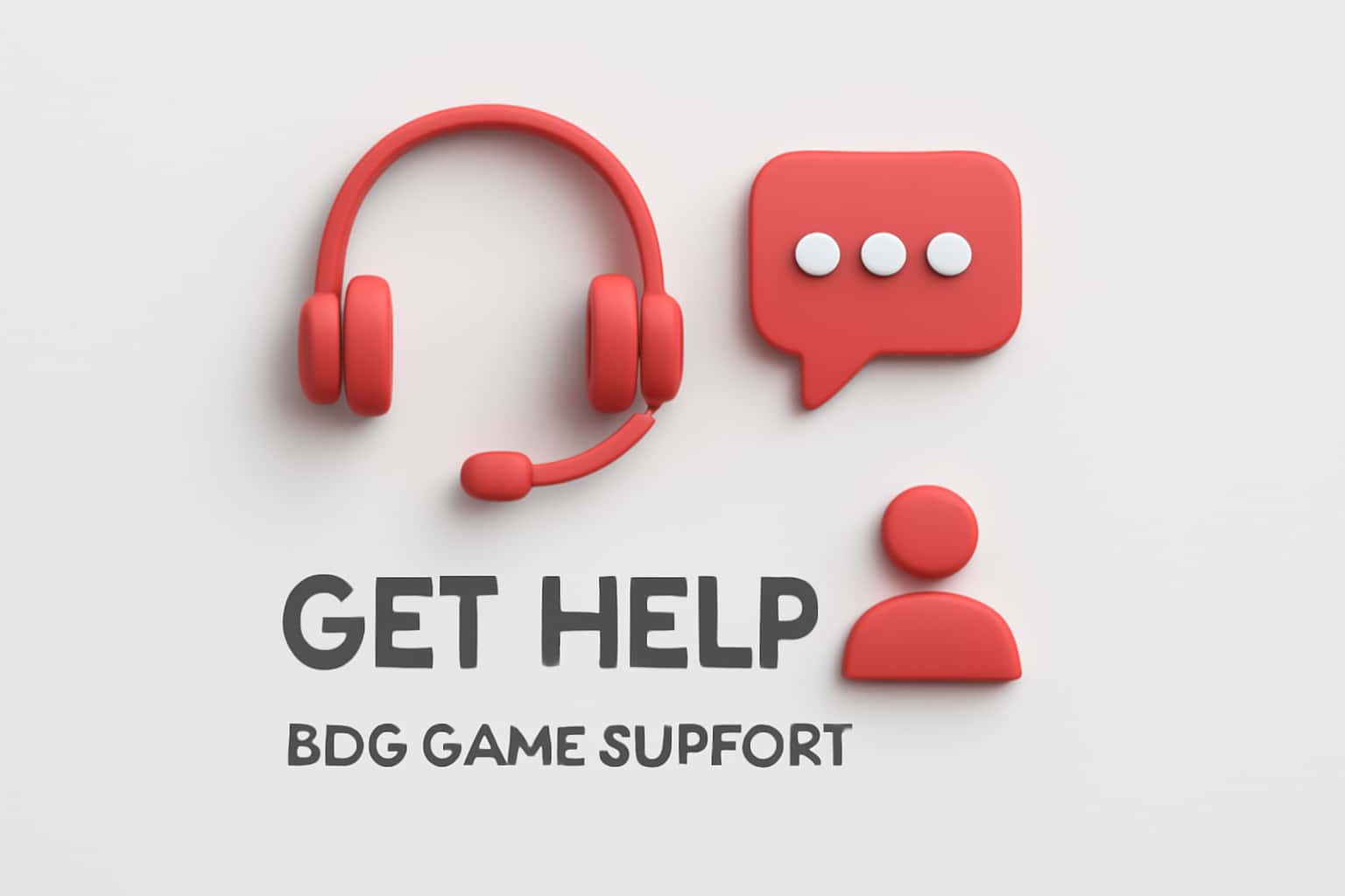 Get Help - BDG Game Support Interface